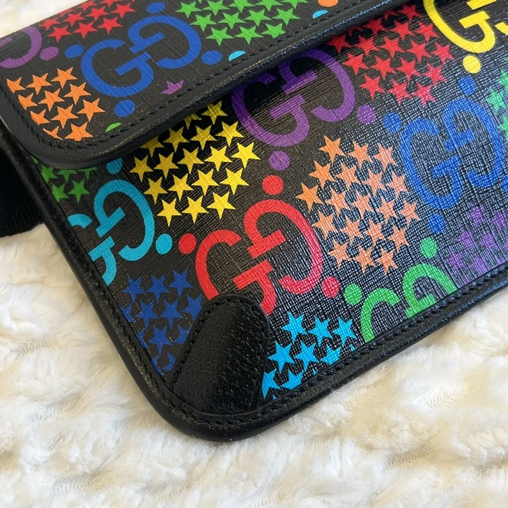 Gucci Psychedelic Belt Bag-598113-Authentic-NWT